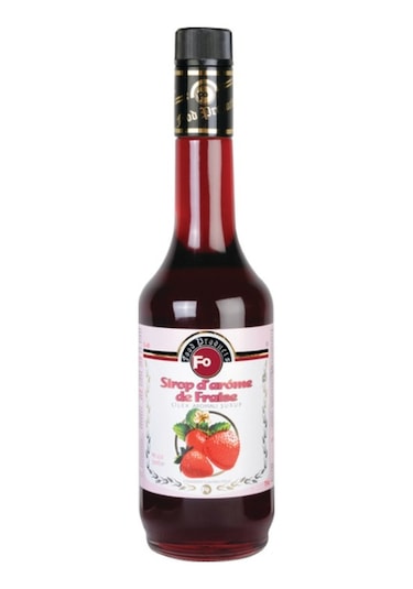 Fo Çilek Aromalı Kokteyl Şurubu 700 ML