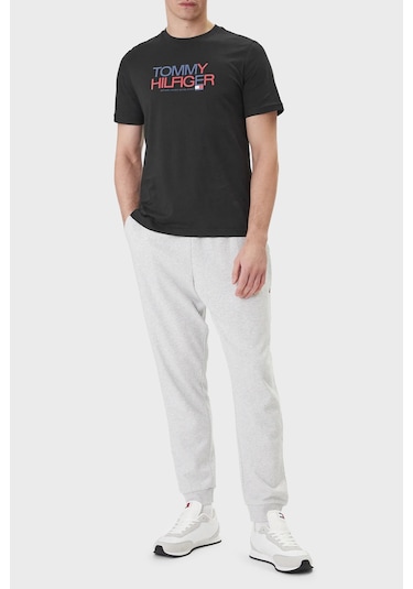 Tommy Hilfiger Erkek T Shirt Mw0mw42369 Bds Siyah Tommy Hilfiger Erkek T Shirt Mw0mw42369 Bds Siyah