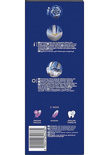 Oral B Io 2 Serisi Şarjlı Diş Fırçası Siyah + Seyahat Kabı