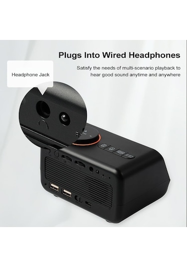 Besthome1 Mistaha Büyük Led Ekranlı Dijital Çalar Saat, 0-100% Dimmer, Uyku Ve Okuma Modu