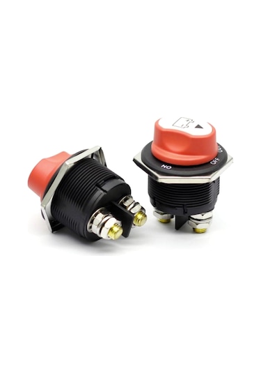 Akü Elektrik Devre Kesici Şalter Dc Anahtar 12v 24v 200a Beyaz