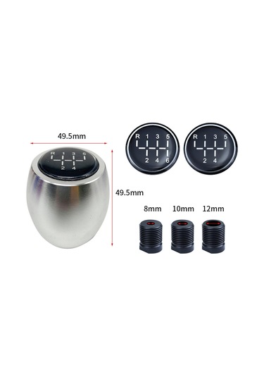 Magideal Suntek Manuel Vites Topuzu Doğrudan 8mm 10mm 12mm Arjantin