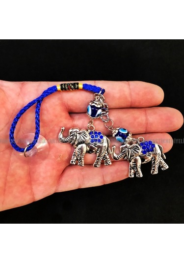 Fil Nazar Oto Araba Hediyesi Vantuz Otomobil Dikiz Ayna Süsü