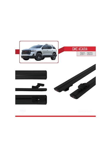 Gmc Acadia 2017-2023 Arası İle Uyumlu Basıc Model Ara Atkı Tavan