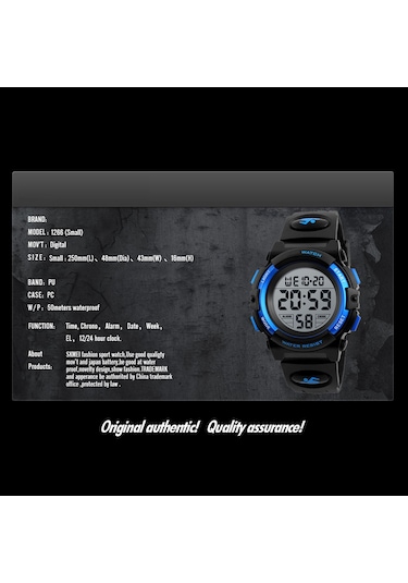 Tenfowee Skmeı 1266 5atm Su Geçirmez Çocuk Akıllı Saat (İthalatçı Garantili)