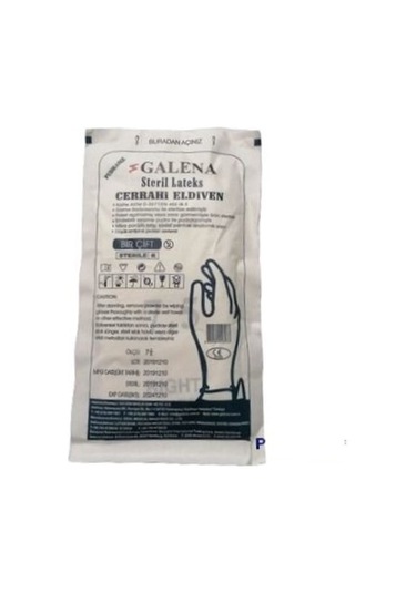 Galena Pudrasız Latex Steril Eldiven 10'lu