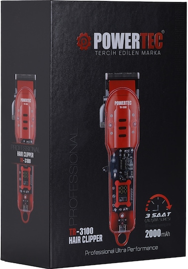 Powertec TR-3100 Saç Sakal Tıraş Makinesi