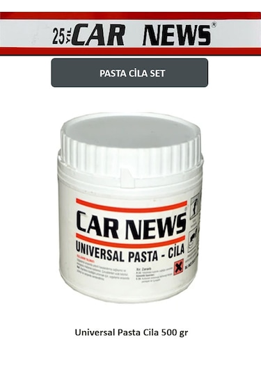 Car News Pasta Cila Mikrofiber Bez Ve Sünger Set