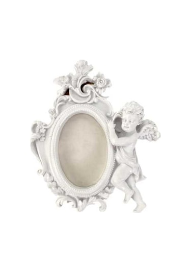 Pazly Süsleme Suntek Sanat Hediye Fotoğraf Çerçeve Beyaz Angel Vs