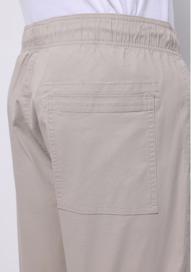 Colins Comfort Fit Orta Bel Uzun Paça Erkek Bej Pantolon Cl1074562 Q1.v2 Lbg Light Beige