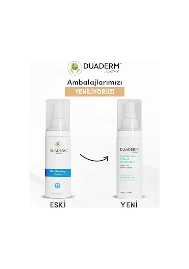Duaderm Hassas Cilt Yıkama Köpüğü 150 Ml