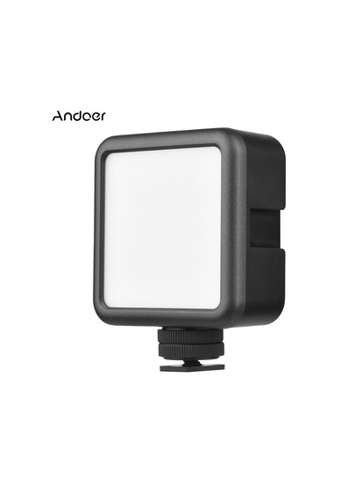 Andoer N69 Rgb Taşınabilir Fotoğrafçılık Led Video Işığı Siyah Siyah