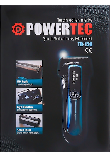 Powertec TR-150 Günlük Tıraş Makinesi