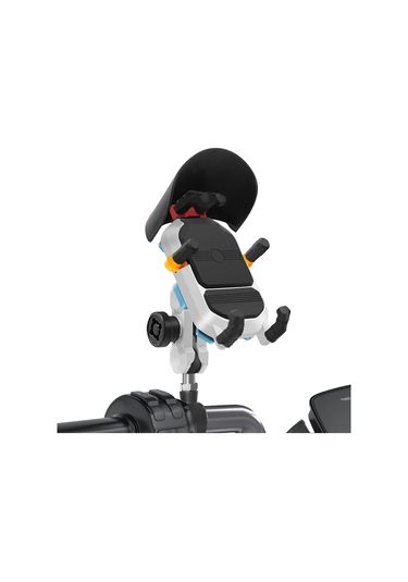 Wezone Motorcycle Telefon Tutucu Alüminyum六色li Yüksek Performanslı Altı Çene Amortisörlü Kilitli M8 Topu Uçlu Şarj Yok Diğer