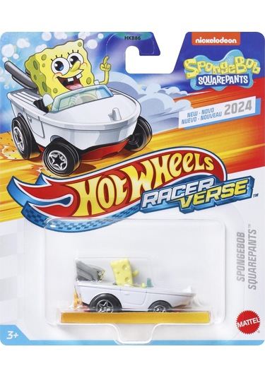 Hot Wheels Racerverse Tekli Arabalar Spongebob Squarepants Hrt30
