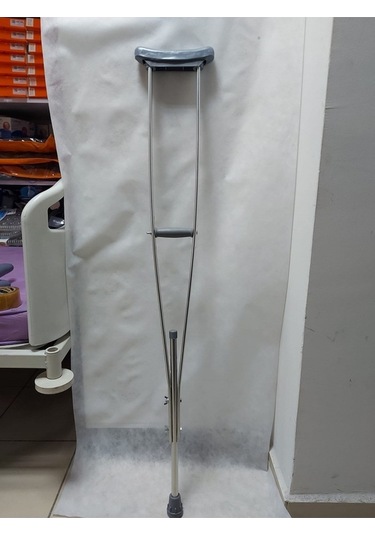 Medikaltec Yassı Profil Aliminyum Koltuk Değneği