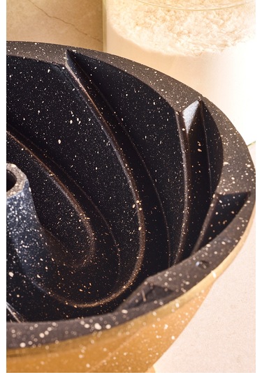 Cake Pro Döküm Rüzgar Gülü Gold Kek Kalıbı Rose