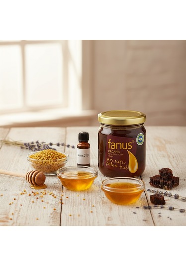 Fanus Arı Sütü Polen Bal 240 G
