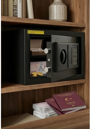 Closter Cs-201 Yüksek Kaliteli Ev Tipi Para Kasası 20x31x20 Cm