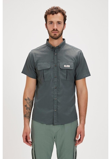 Bad Bear Fernando Erkek Gömlek-28408-yeşil Yeşil