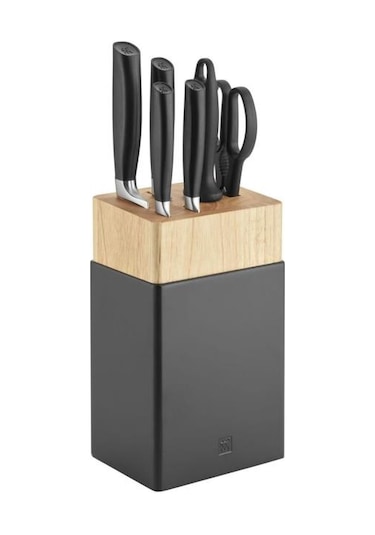 ZWILLING ALL * STAR BLOK BIÇAK SETİ | SİYAH | 7-PARÇA Siyah