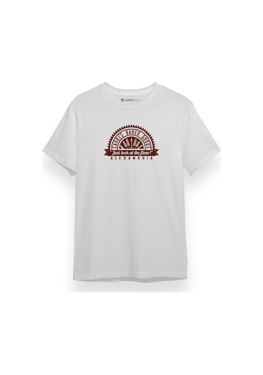 The Walking Dead Team Carol's Baked Goods Beyaz Kısa Kol Erkek Tshirt 001