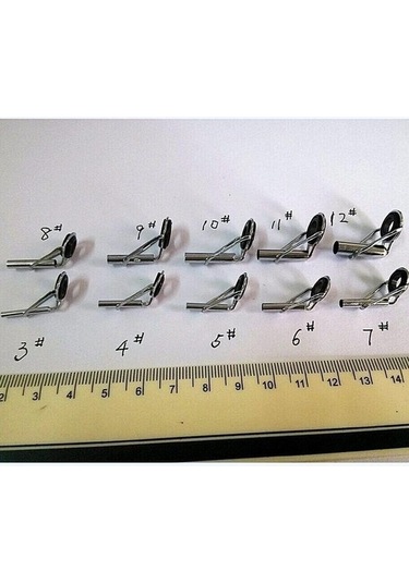 Didadodo Olta Kılavuzu 80 Adet/kutu Paslanmaz Çelik Kılavuz Çubuk Ucu Tamir Kiti Çubuk Dıy Göz Halkaları