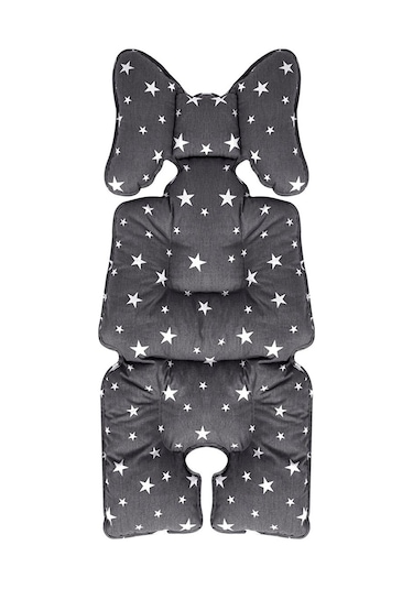 Sevi Bebe Puset ve Oto Koltuğu Minderi-Gri Yıldız