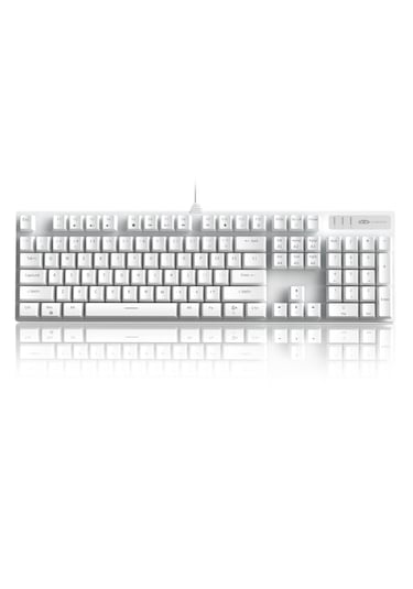 Magegee Mk-storm 104 Tuş Blue Switch Kablolu Türkçe Q Beyaz Gaming Klavye