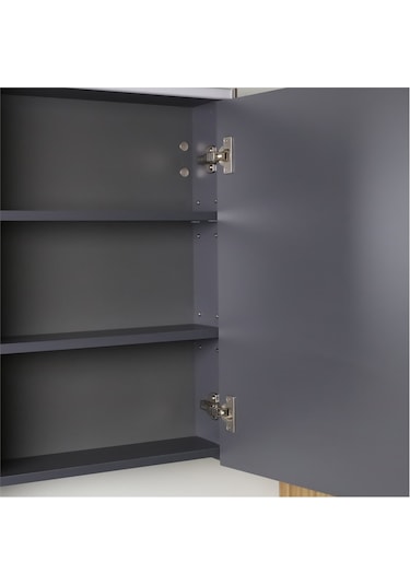 Kobos Lignum 100 Cm Banyo Dolabı Seti Meguro Ahşap