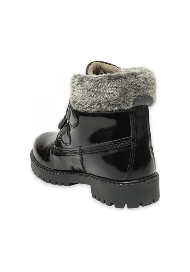 Lumberjack River Worker Cırtlı Siyah Erkek Çocuk Bot Siyah