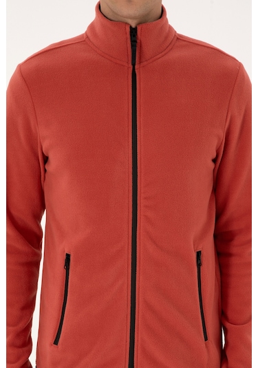 U.s. Polo Assn. Erkek Gül Kurusu Hırka Örme 50313779-vr026 Gülkurusu