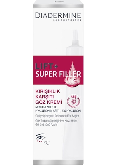 Diadermine Lift+ Super Filler Göz Kremi