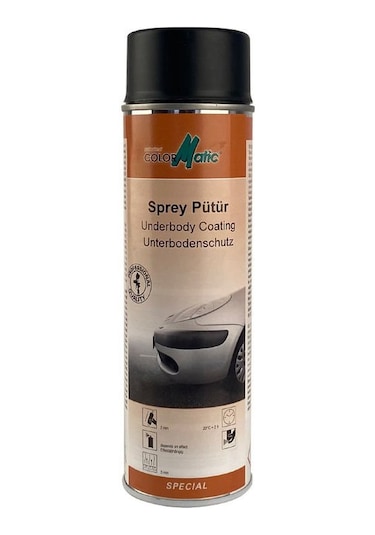 Colormatic Sprey Pütür Siyah 500ML