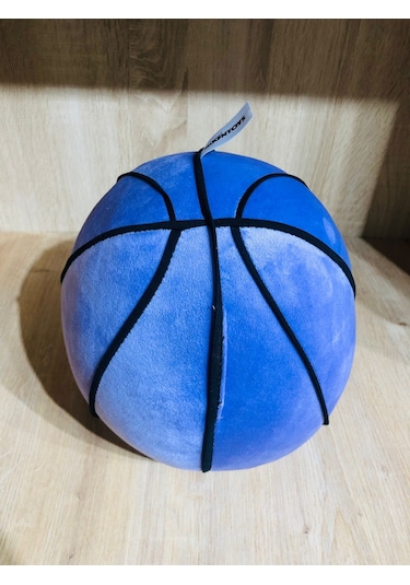 Peluş Basketbol Topu Sevimli Peluş Top Mavi Abyss