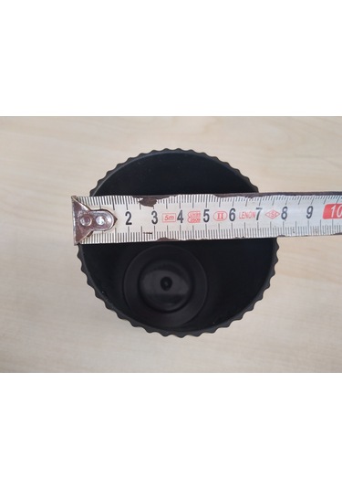 Kokusuz Küllük Tırtıklı 2adet Siyah 7,5cm Araç Ev Ofis Pratik