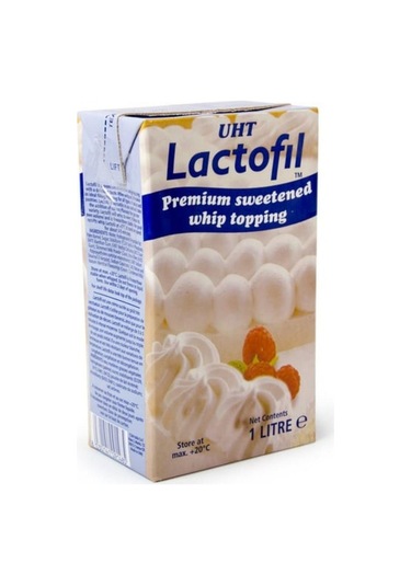 Csm Lactofil Şekerli Sıvı Krem Şanti 1 Lt %100 Bitkisel, İtalya Menşeli