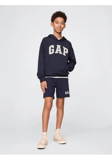 Gap 890929006 V-frch Ft Logo Erkek Çocuk Şort Lacivert