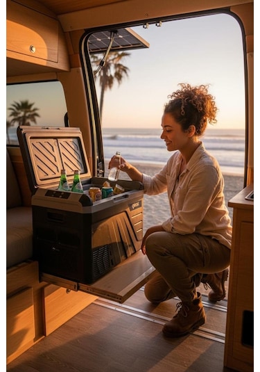 35lt Kompresörlü Araç Buzdolabı