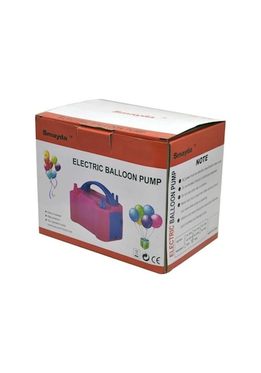 Çift Çıkışlı Balon Şişirme Makinası. Elektrikli Balon Pompası