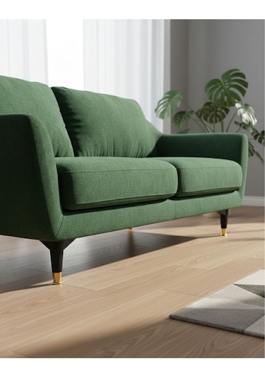 Puma 15 Cm Beyaz-altın 4 Adet Mobilya Kanepe Tv Ünitesi Kosol Dolap Komidin Ayağı Beyaz