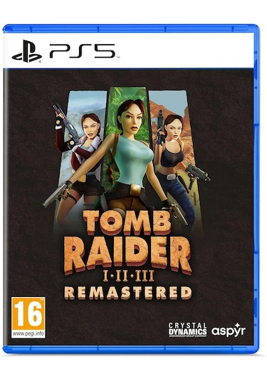 Tomb Raider I-ııı Remastered Starring Lara Croft PS5 Oyun