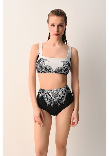 Suwen Lisa Bralet Bikini Üst Sb26585911911 Siyah