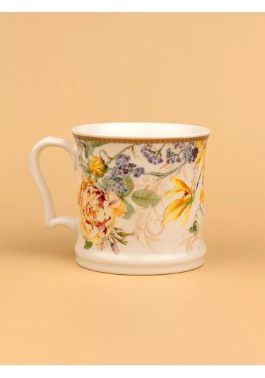 Aura Of Bohemia 400 Ml Çay Ve Kahve Fincanı Porselen Hediye 238956693 Gri