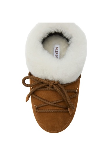 Ml06 Cocnac Natural Terlik Kadın 80d1470090 Moon Boot Evx Mule Suede 37-40 Çok Renkli