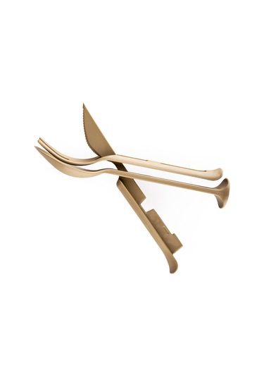 Evolite Combo 3 İn 1 Çatal Kaşık Set Bej