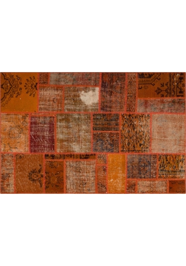 Eşsiz Güzelliğe Sahip Patchwork Halı 120 X 180 Cm 5959