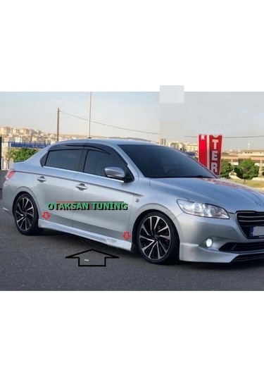 Citroen C-elysee Yan Marşpiyel Takımı - Yeni Model - Plastik