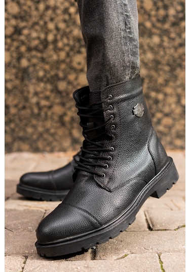 Salvano Traıl 3pr Siyah Erkek Biker Bot 000000000101480517