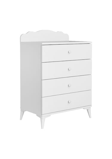 Baby Darling Sansa Şifonyer Beyaz Mdf